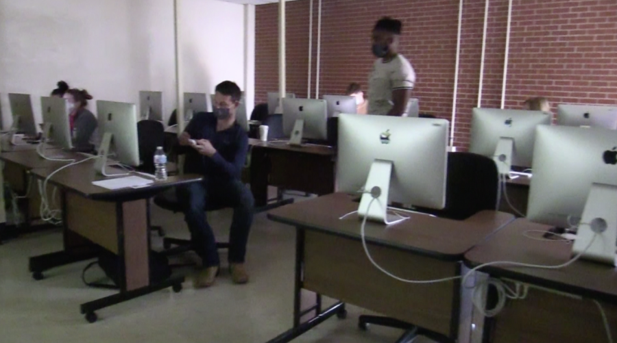 SWOSU students remained in the classrooms during lockdown.