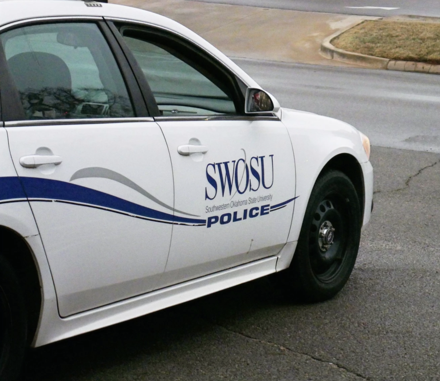 SWOSU PD patrol car.
