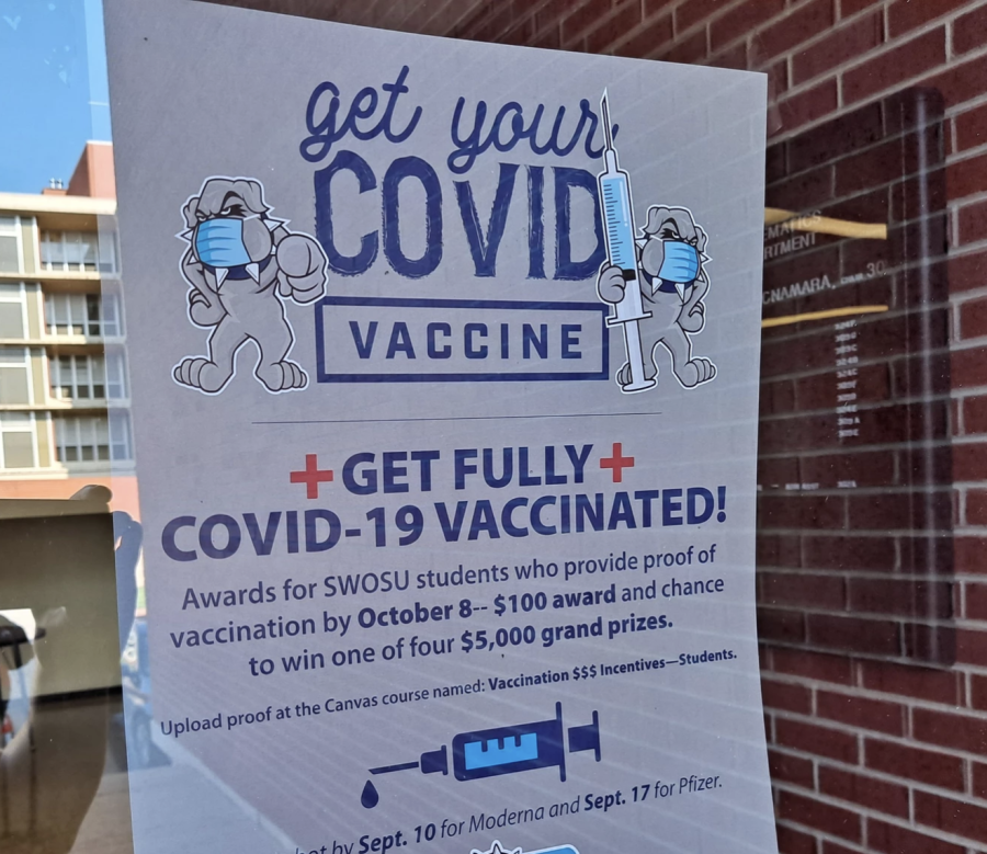 SWOSU students can get the $100 without being vaccinated. Heres how