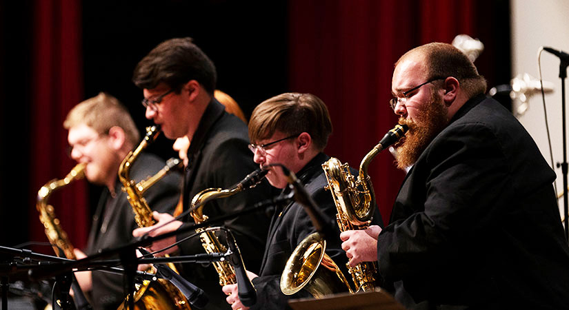 SWOSU Jazz Ensembles and jazz combos will perform the music of Miles Davis, Freddie Hubbard and others March 10 in the Fine Arts Center Auditorium. (SWOSU Public Relations file photo) 