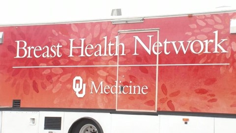 Mobile Mammograms on Weatherford Campus