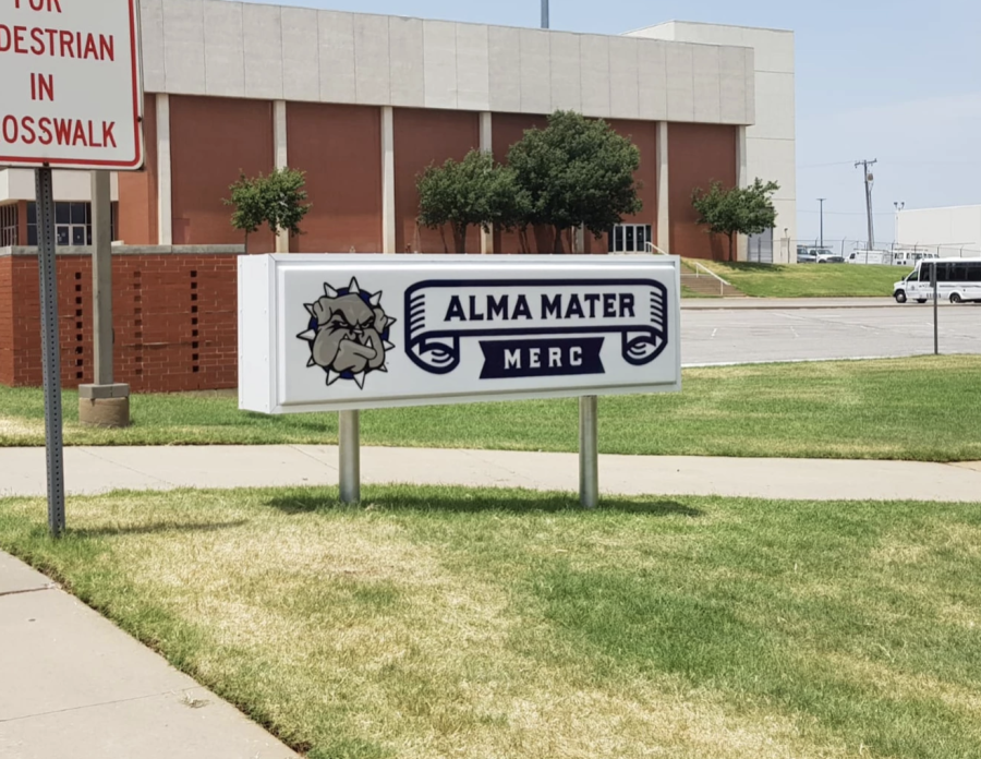 Alma Mater Merc now has its own sign