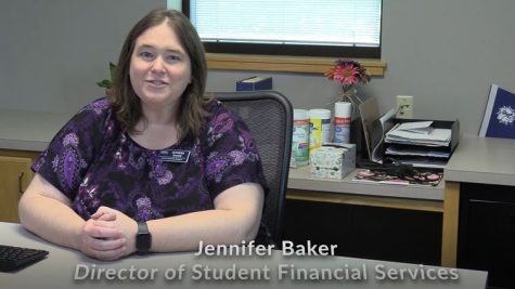 The introductory video in the freshman orientation video series takes us inside the student financial aid office