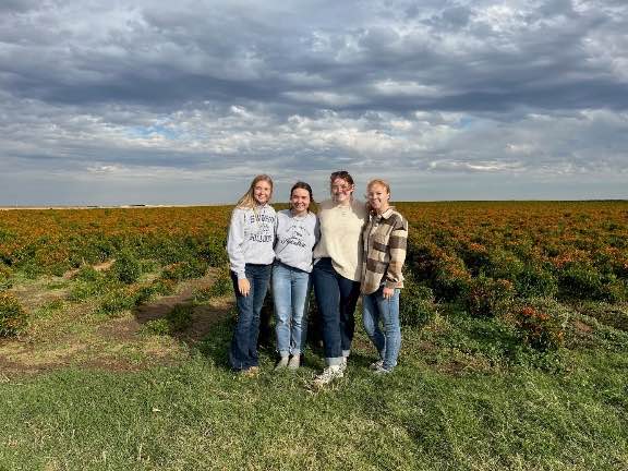 SWOSU Collegiate Farm Bureau tour local Farm