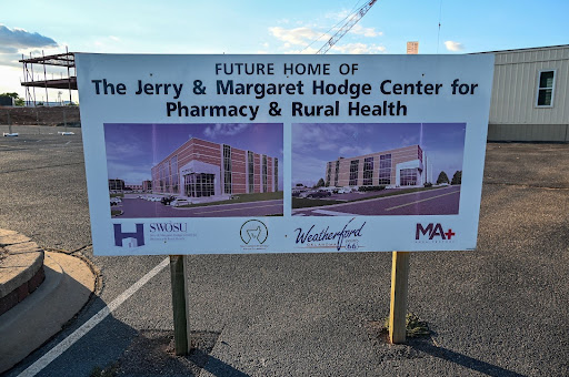 Construction Progress on the Future “Jerry and Margaret Hodge Center of Pharmacy and Rural Health”